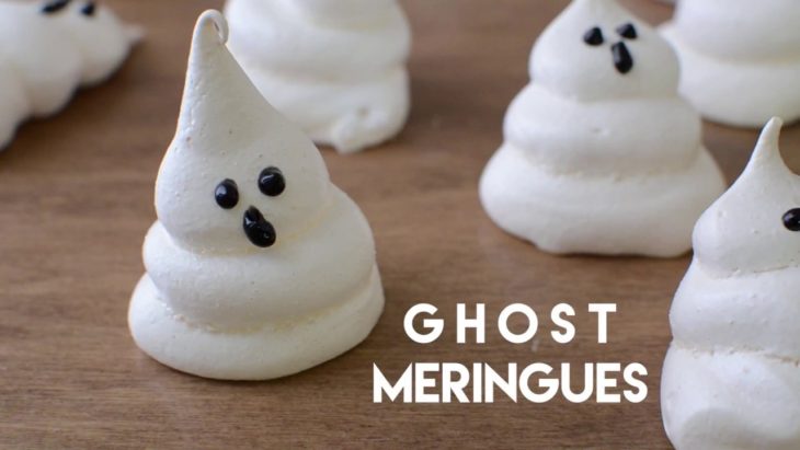 Ghost Meringues