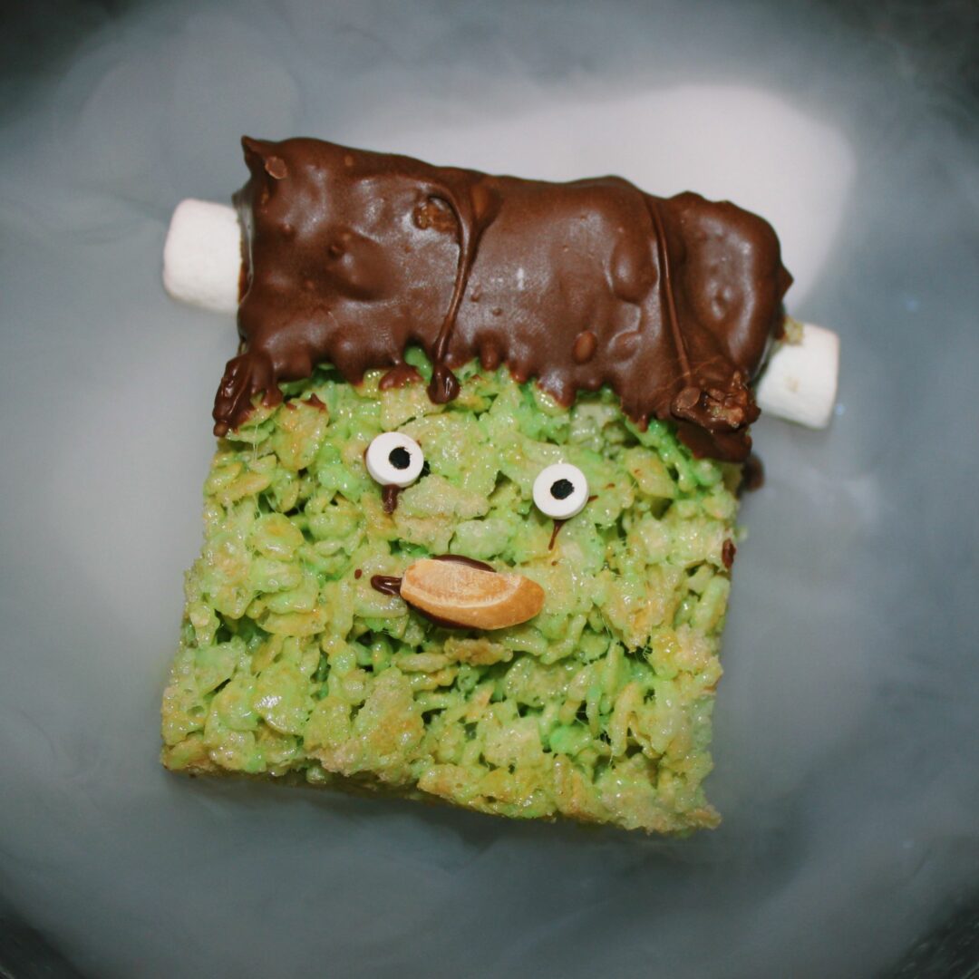 Frankenstein Rice Krispy