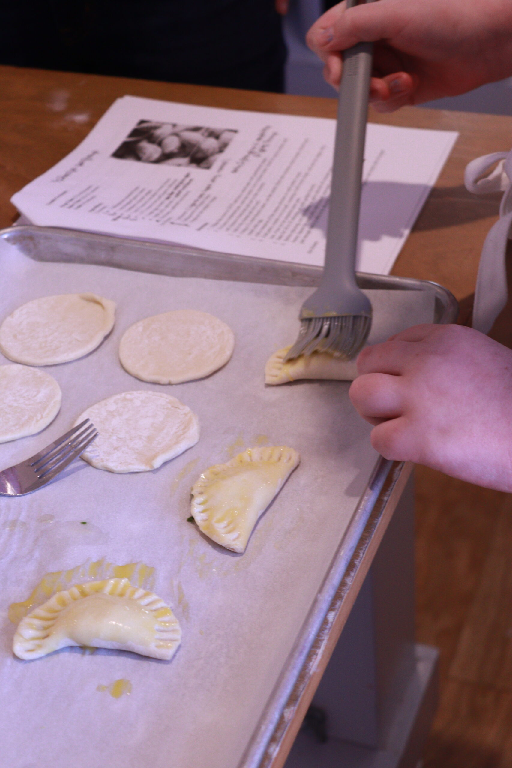 Gouda Crescents with Hot Honey - VeryVera Cooking Camp